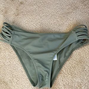Green bikini bottom